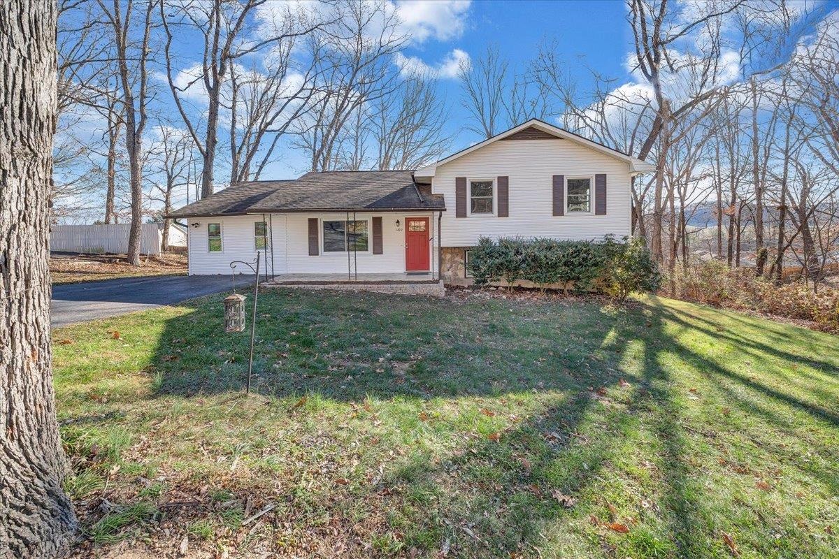 Discover the charm of life in the popular Craig Mountain subdivision of Christiansburg, where quiet streets, friendly neighbors, and scenic surroundings create the perfect backdrop for everyday living. This spacious 4-level split home offers over 2,300 sq ft with 3 bedrooms and 2.5 baths, blending comfort and flexibility for today's lifestyle. The open floor plan invites gatherings around the large kitchen, while the bonus room offers space for a home office, playroom, or cozy den. Step outside to enjoy the expansive, partially fenced yard, ideal for gardening, entertaining, or simply relaxing. With ample storage and a convenient shed, everything has its place. Here, you'll find room to grow, space to unwind, and a neighborhood that truly feels like home. Special Financing Incentives available on this property from SIRVA Mortgage.