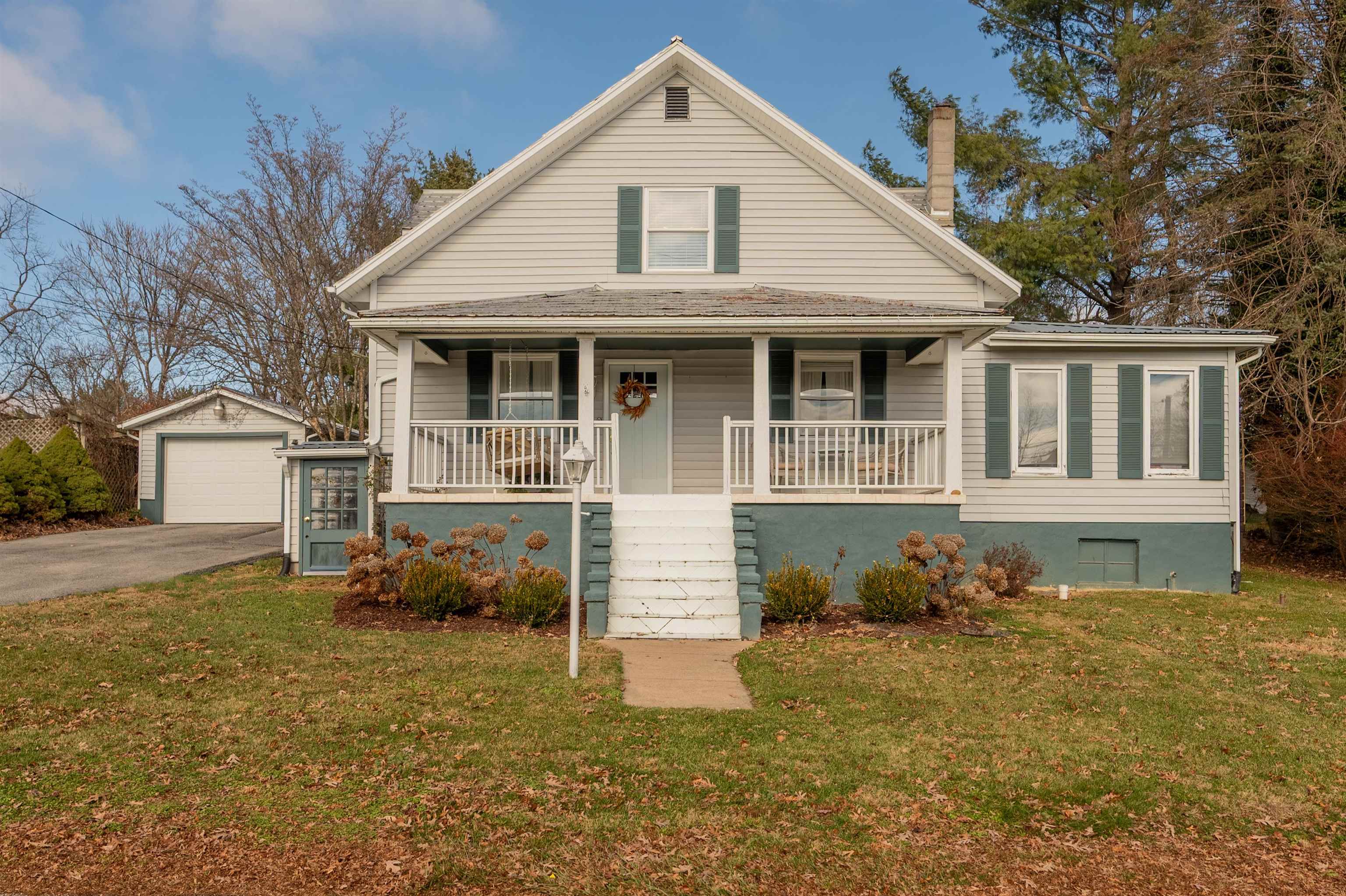 Welcome to this beautifully updated 4 bed/2.5 bath, 2,300 sq ft home in the heart of Christiansburg! Step into a welcoming foyer with charming details, modern finishes, and warm natural light. The spacious living and dining areas offer room to gather with a thoughtfully open layout that flows to the rest of the home. The renovated kitchen has updated cabinets, butcher block counters, stainless steel appliances, and access to a bright laundry/mudroom. The main-level primary suite includes generous closet space, an updated bath, and ensuite flex/office space, while upstairs offers three more bedrooms, full bath, and additional living space. You’ll have the backyard that everyone else in town is jealous of that’s fenced on a 0.5+ acre lot, with a covered porch and open deck. With classic curb appeal, thoughtful updates, and convenience to all things Christiansburg, local schools, and Blacksburg, this home blends charm and comfort in a great location, and is ready for you to call home.