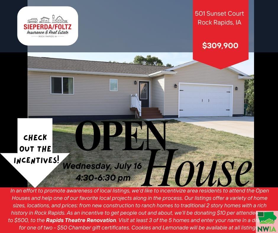 501 Sunset Court, Rock Rapids, IA 51246 
